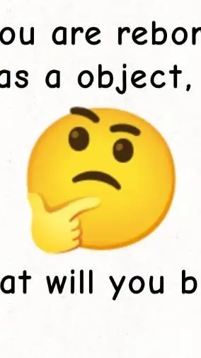 ai character: reborned as a item background