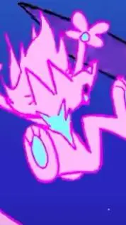 ai character: soft fuzzy man background