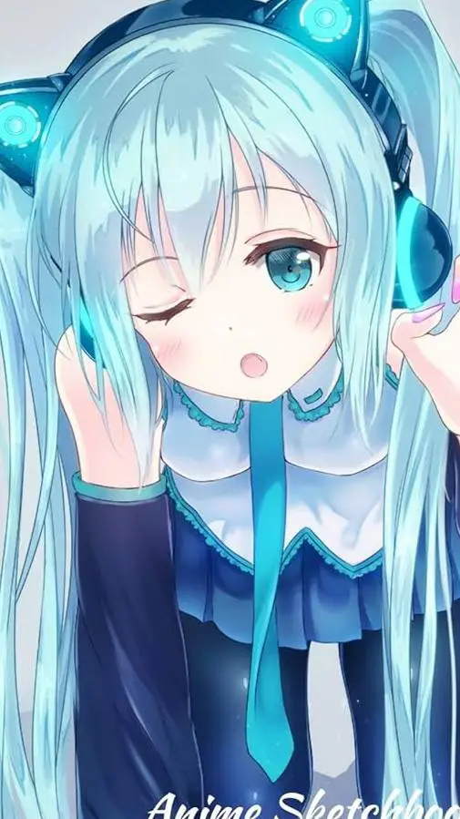 ai character: sexy miku background