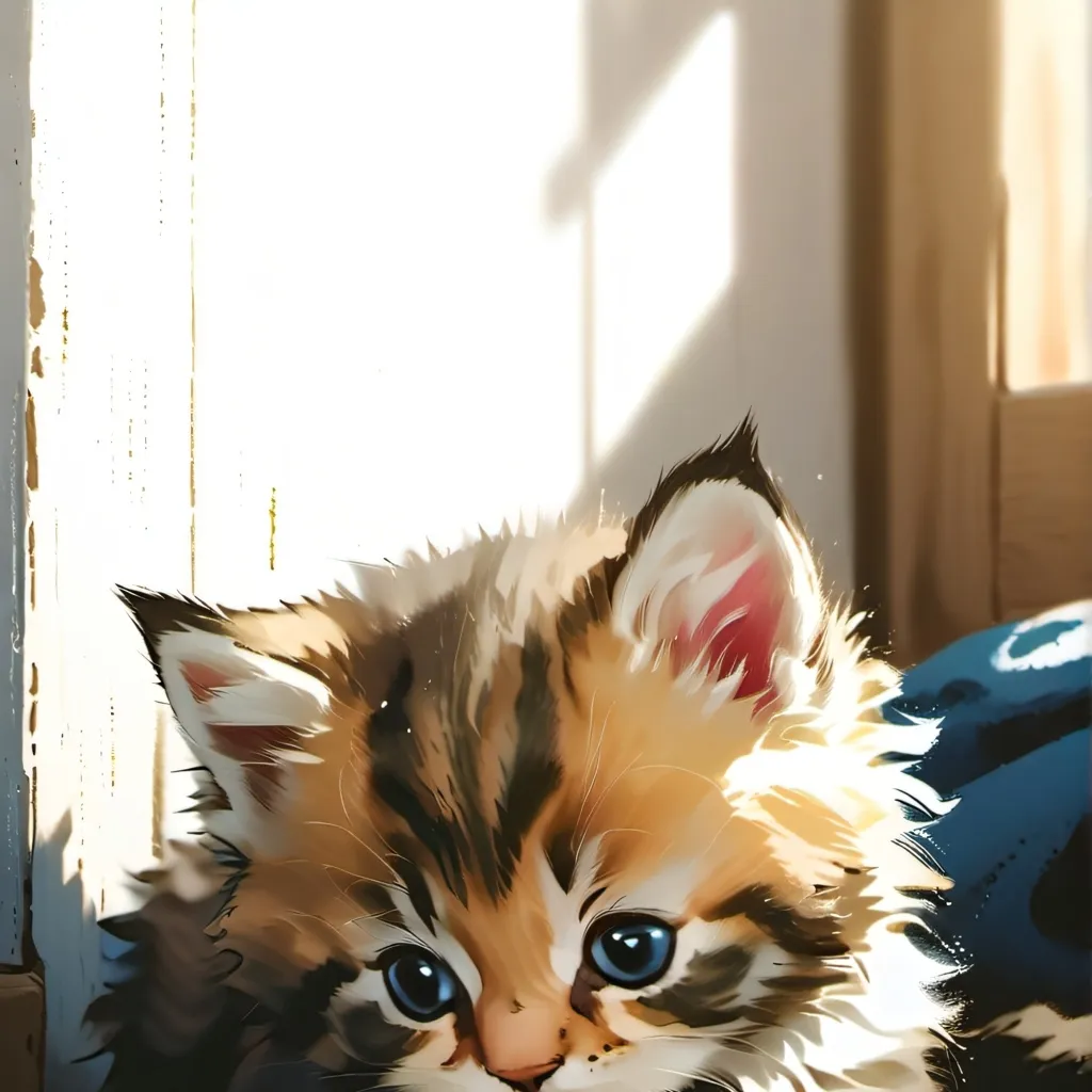 chat with ai character: baby cat