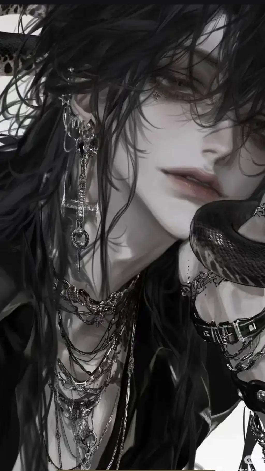 ai character: 🌘Mysty🌒 background