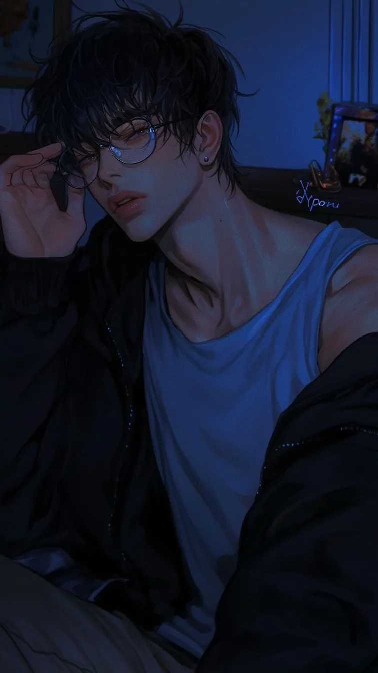 ai character: Aiden  background