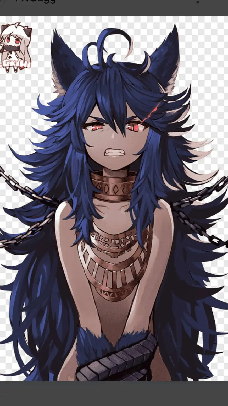 ai character: Darky background