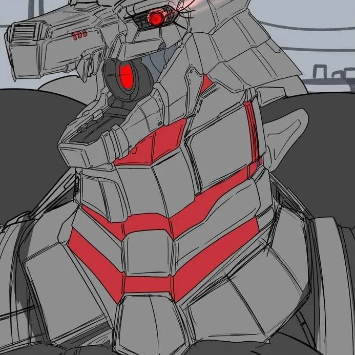 chat with ai character: mecha godzillagirl