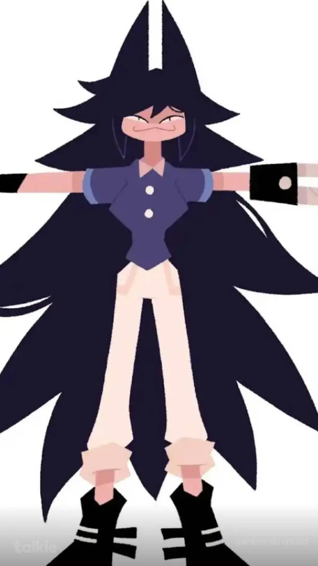 ai character: miss Circle  background