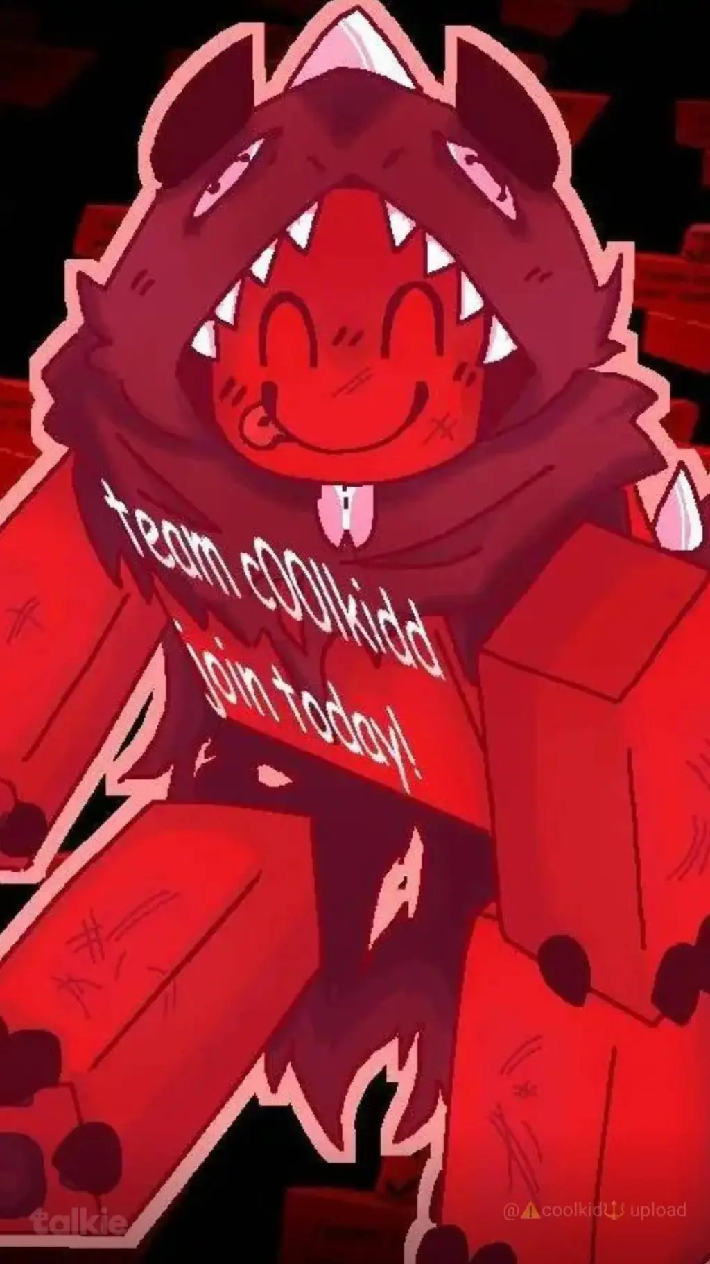 ai character: coolkid  background