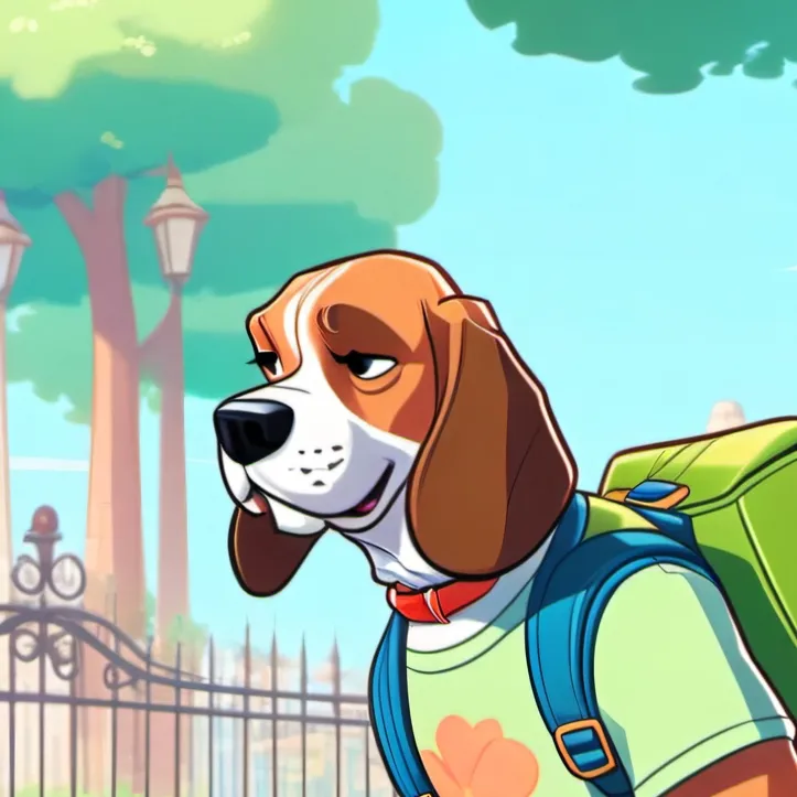 chat with ai character: Barkley Beagle 