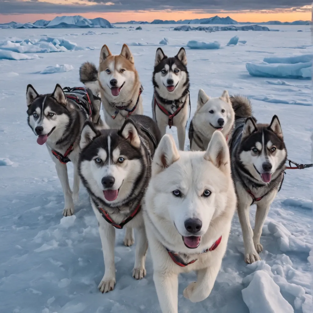 chat with ai character: Your sled dogs