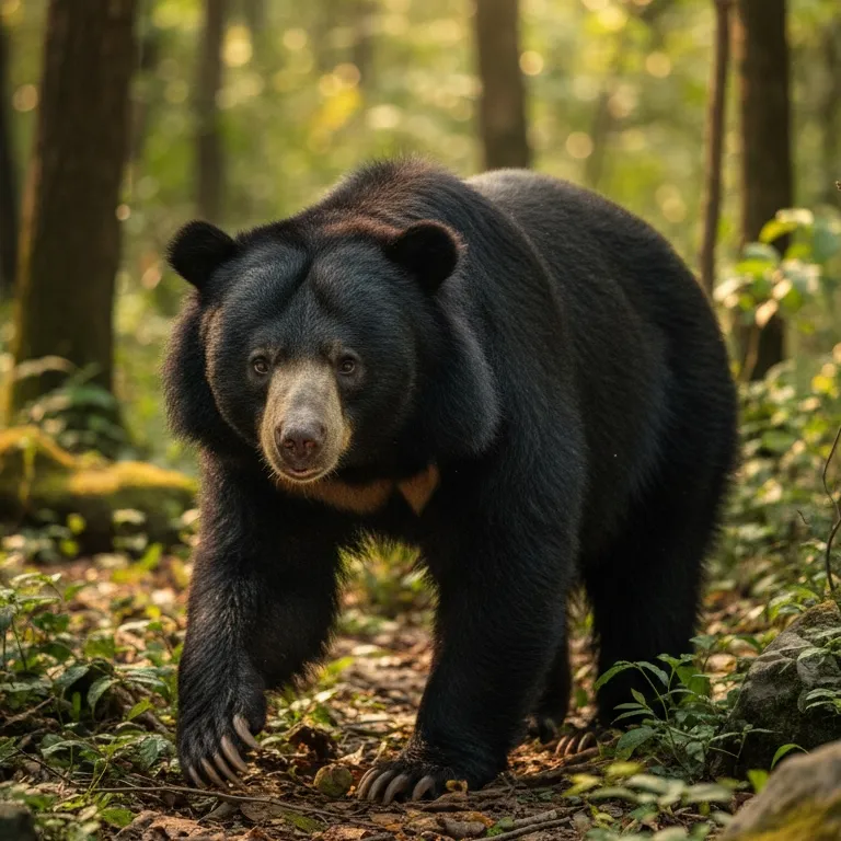 chat with ai character: Sloth Bear