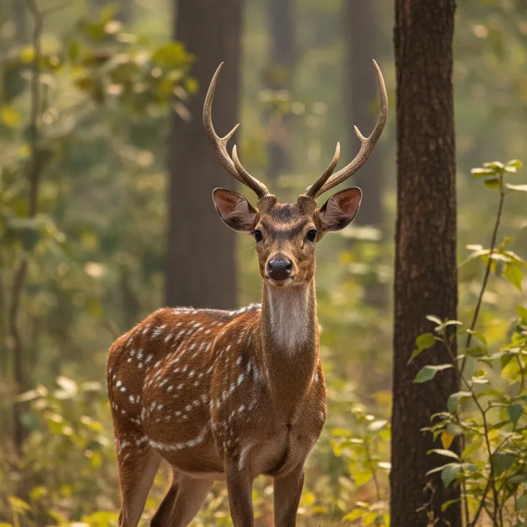 chat with ai character: Chital Deer