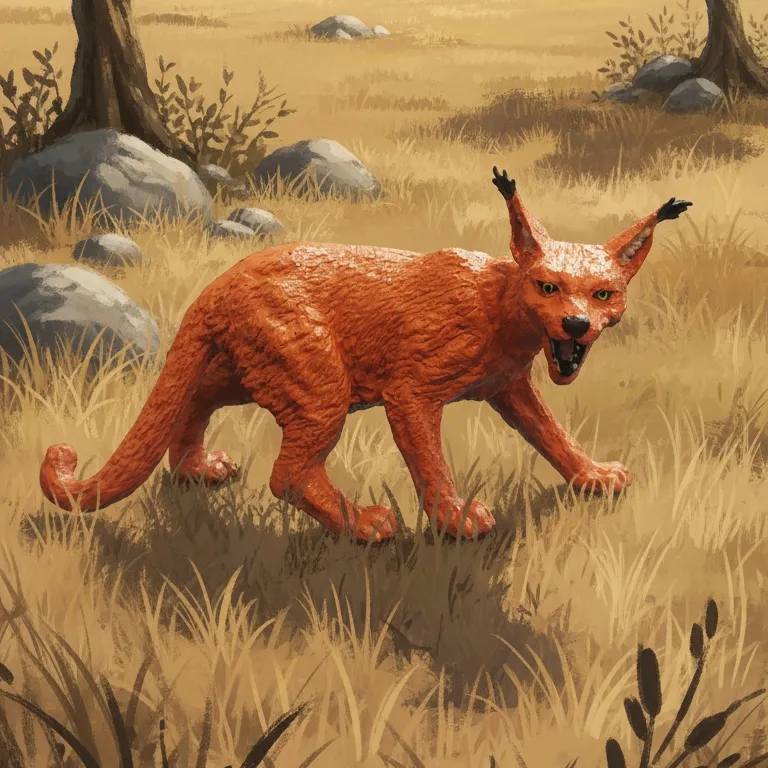 chat with ai character: The Red Wildcat