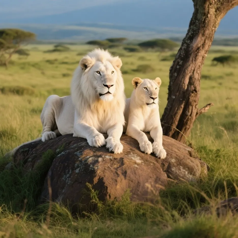 chat with ai character: The White Lion