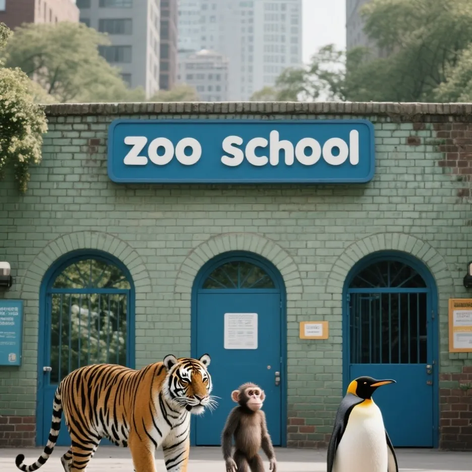 chat with ai character: 🐅Zoo School🐒RPG🐧