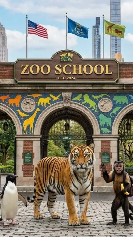 Talkie AI - Chat with 🐾🐅Zoo School🐒RPG🐧🐾