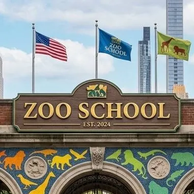 chat with ai character: 🐾🐅Zoo School🐒RPG🐧🐾
