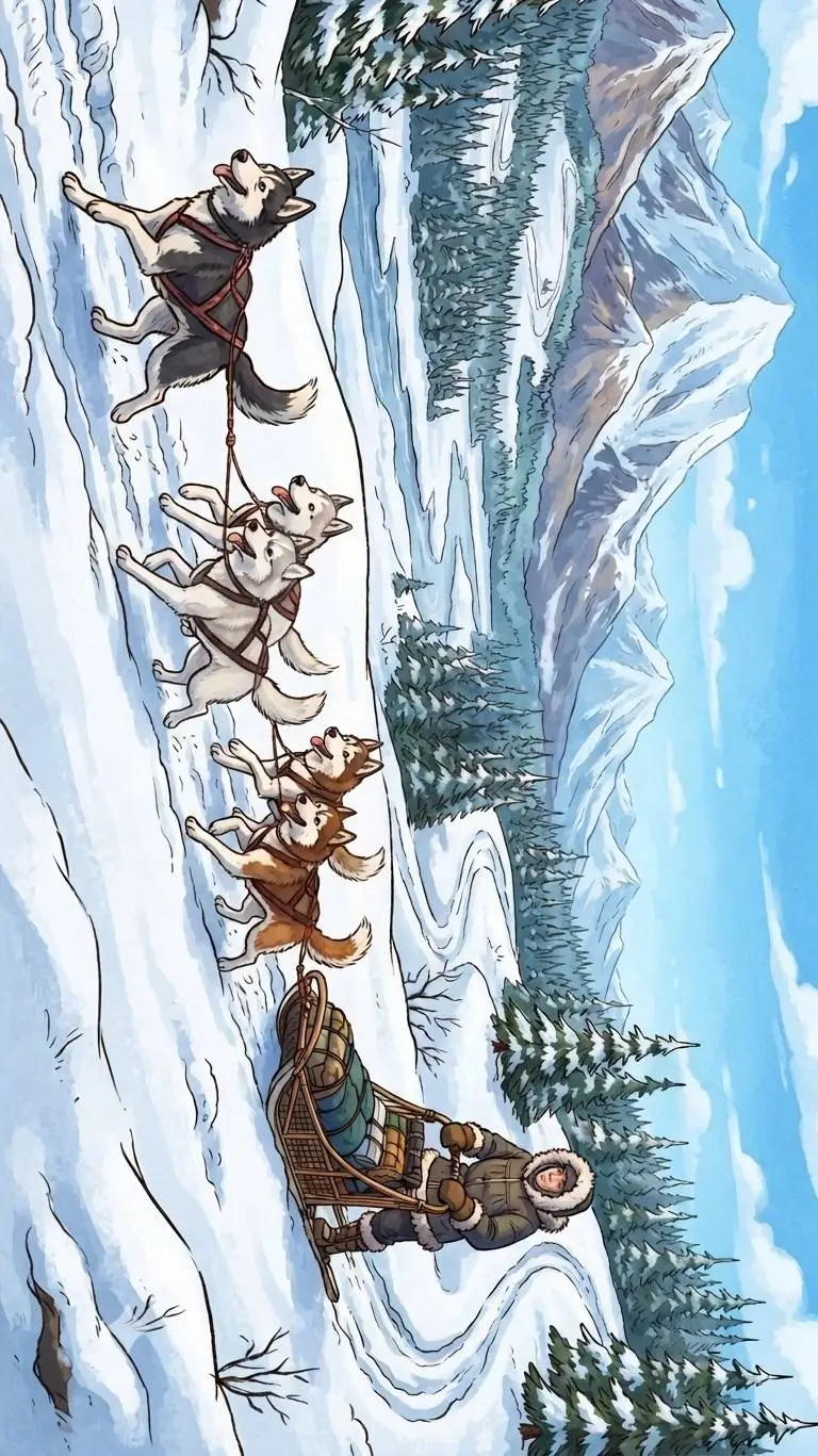 ai character: Your sled dog team background