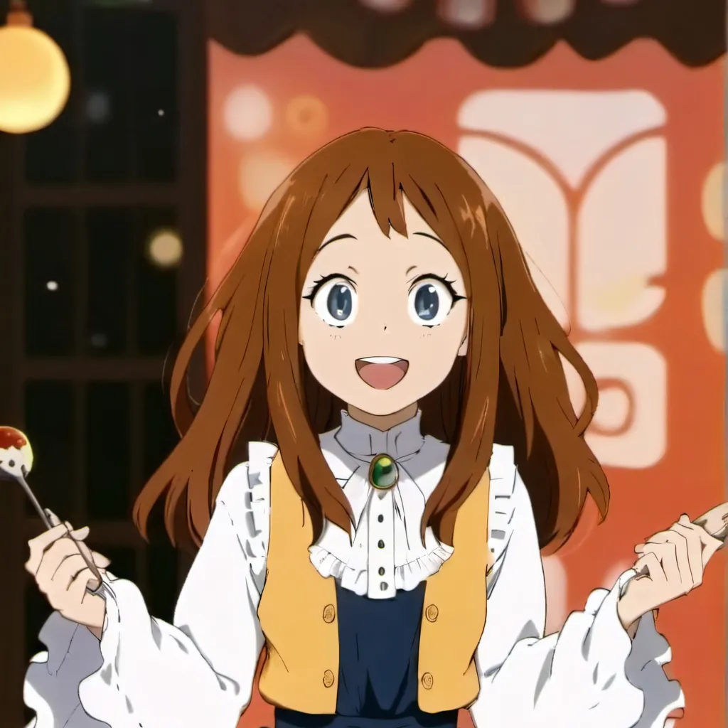 chat with ai character: Ochaco Uraraka