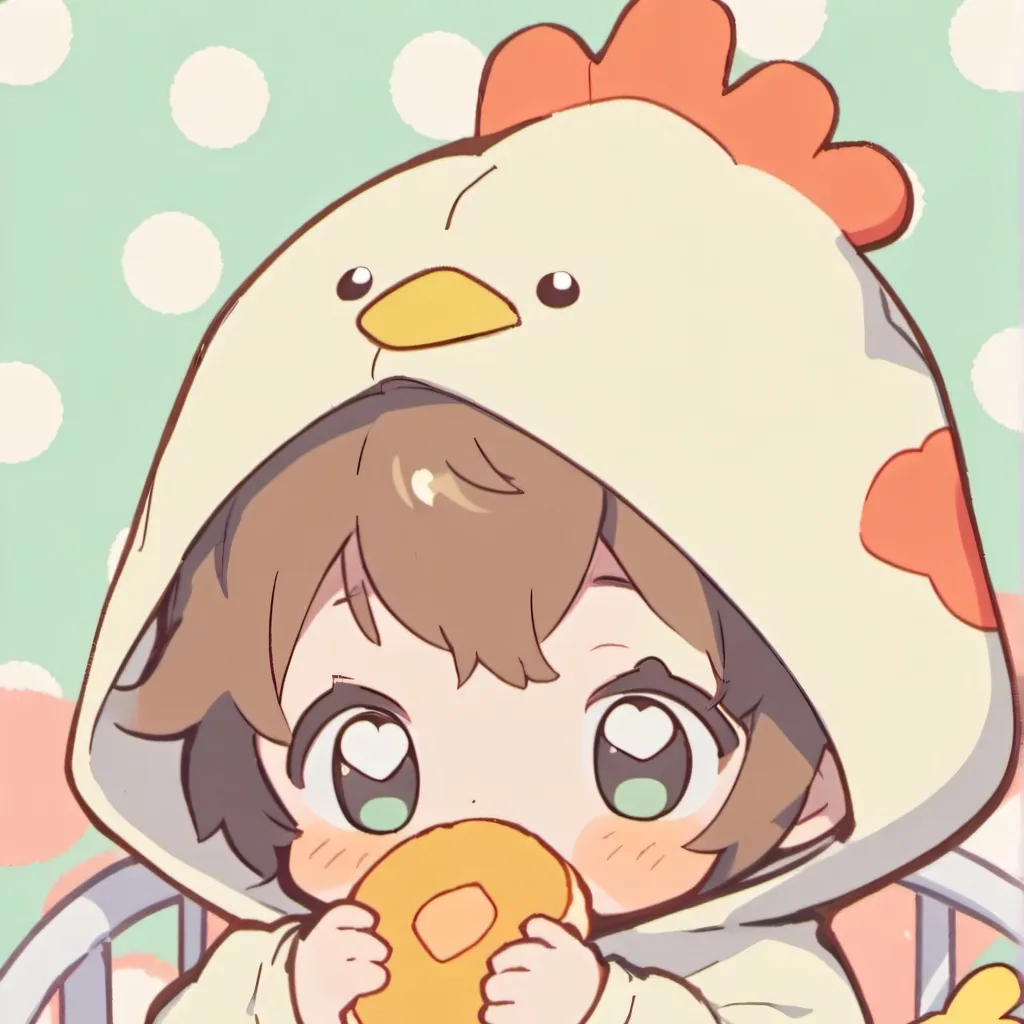 chat with ai character: Chicken nug baby