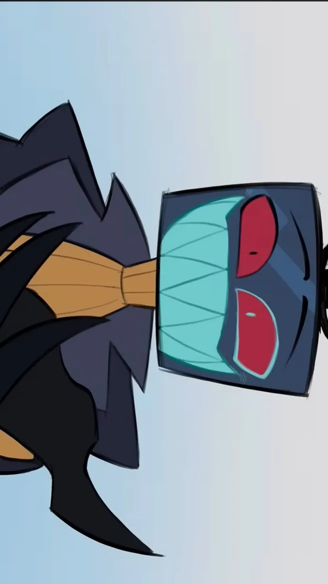 ai character: 📺Vox📺 background