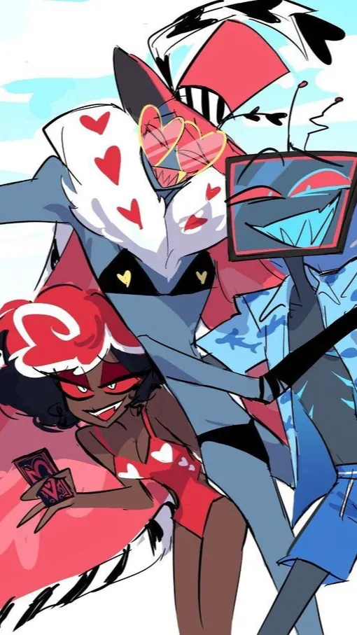 ai character: Vel x Val x Vox background