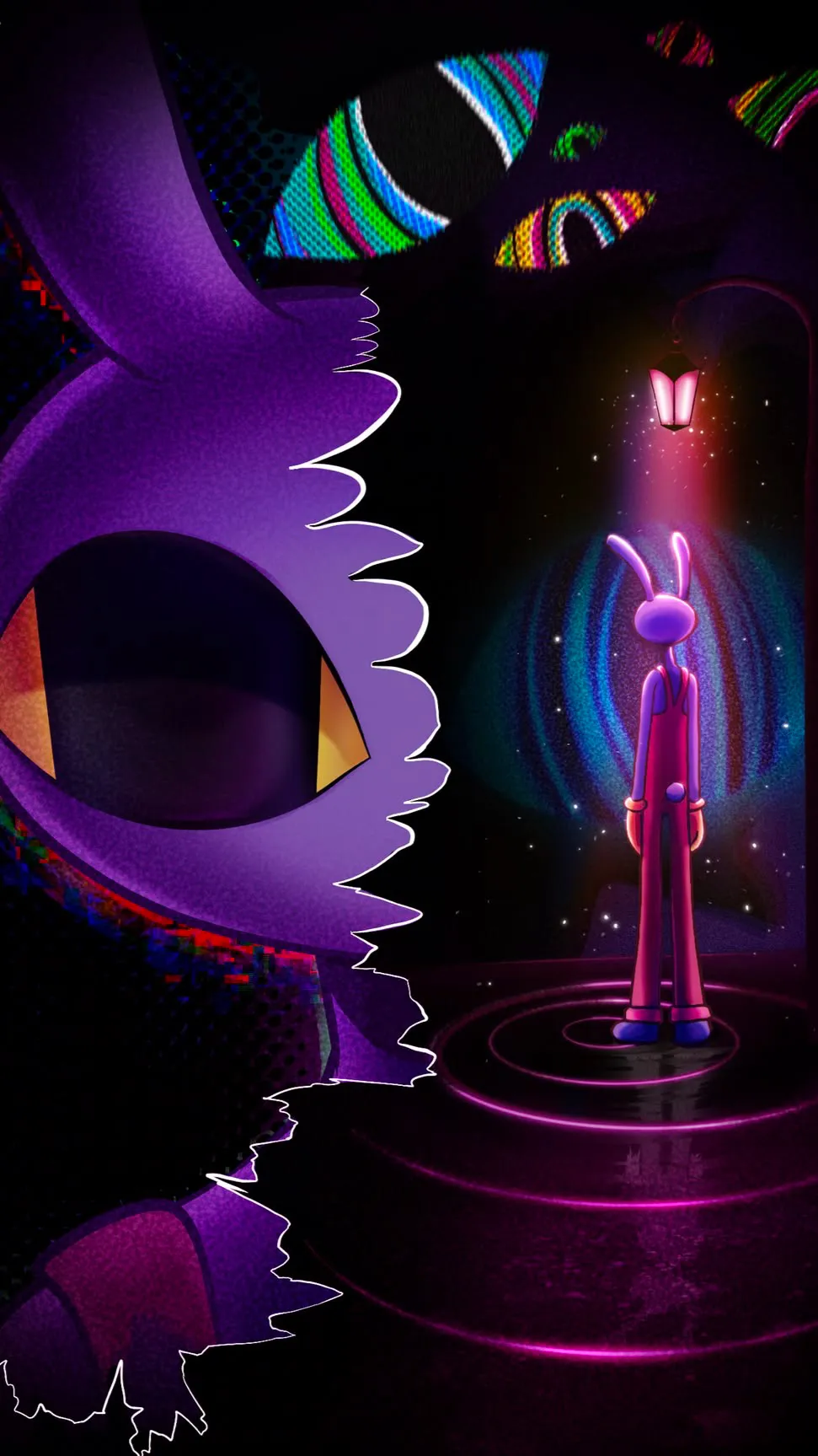 ai character: Jax abstracted background