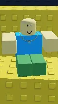 ai character: Noob roblox background