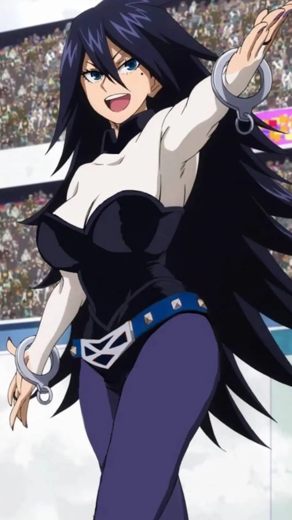 ai character: midnight MHA background