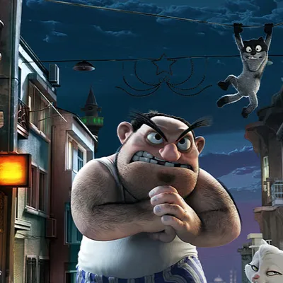 chat with ai character: Bad cat movie 
