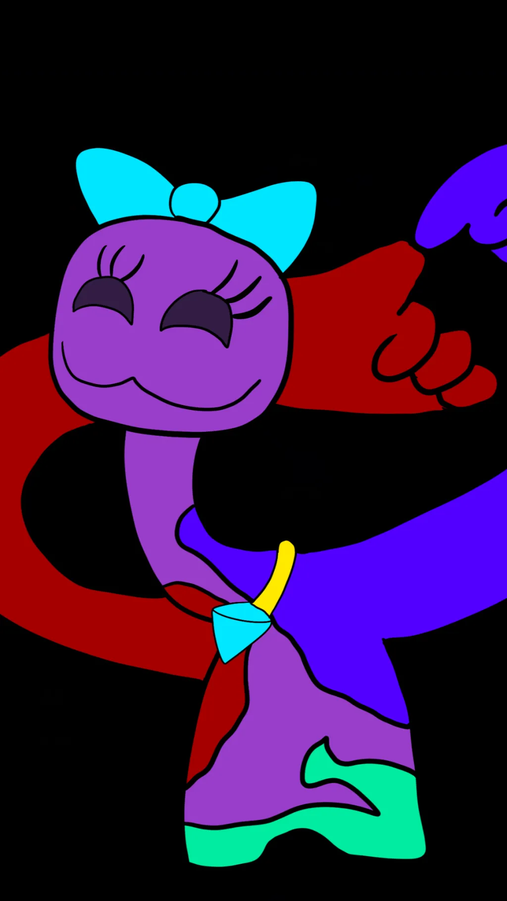 ai character: Cora the Doughgirl background