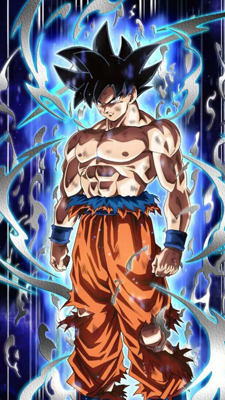 ai character: goku  background