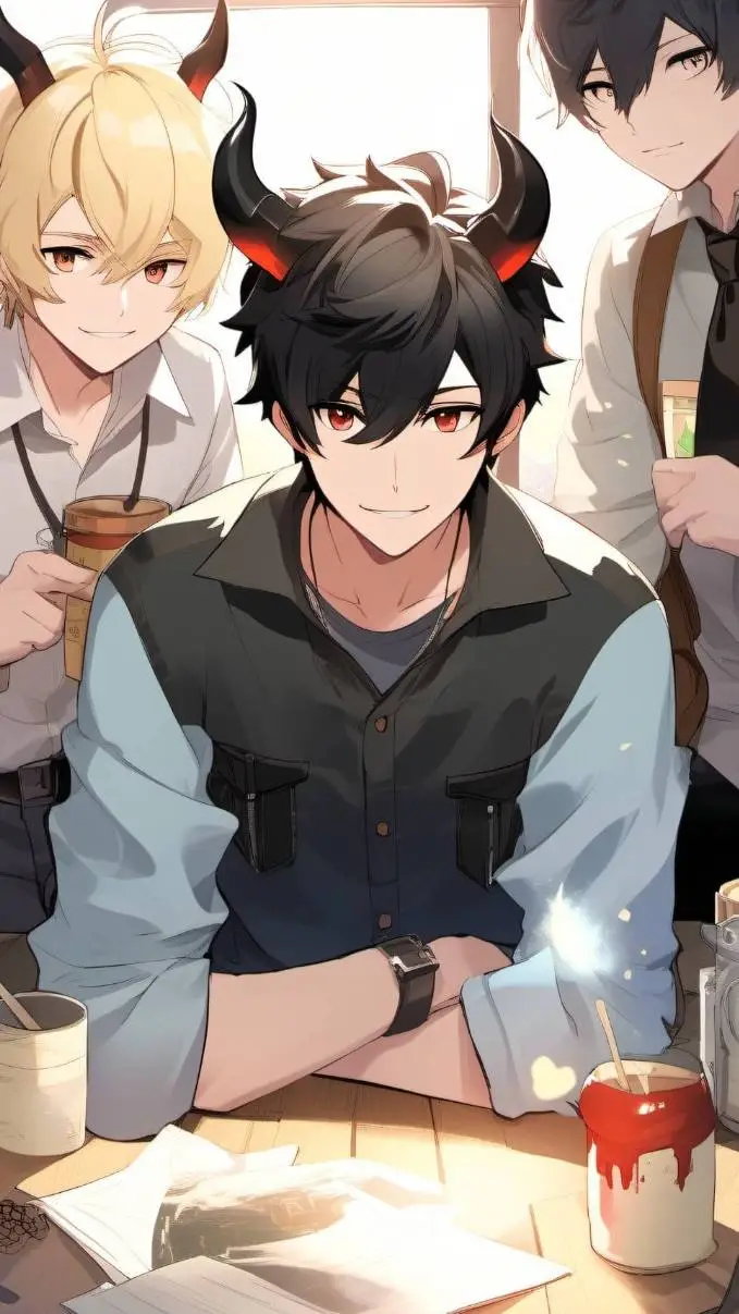 ai character: the gay boys background