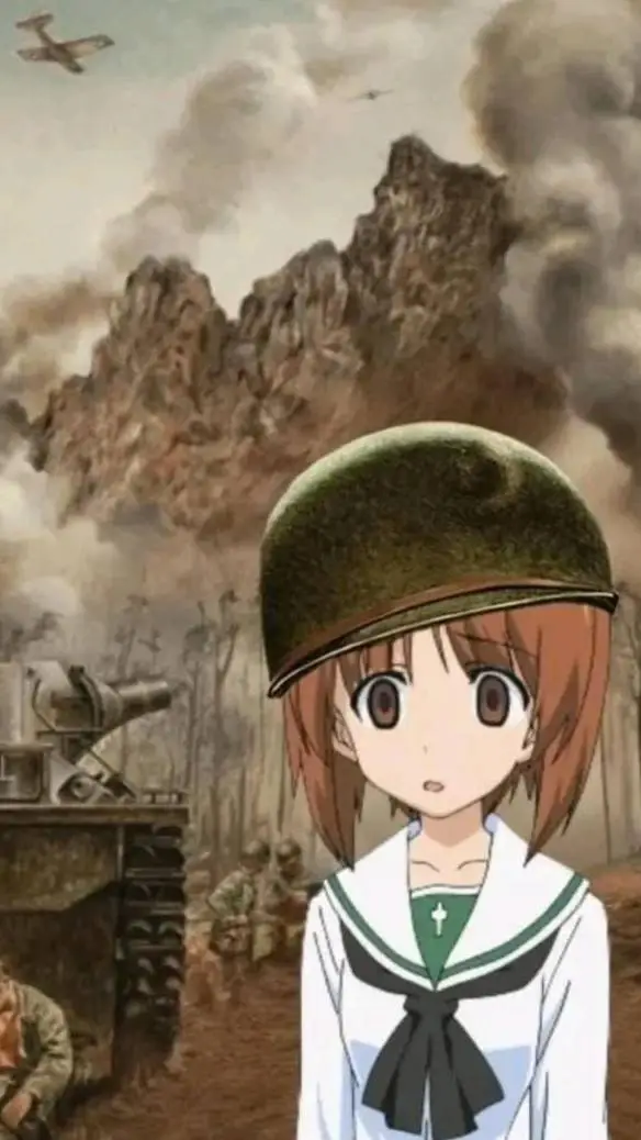 ai character: (Gup) war background