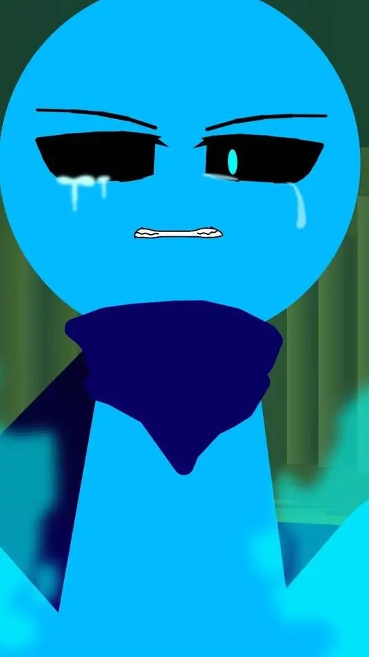 ai character: Last!Run Sans  background