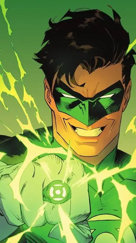 ai character: Green lantern v2 background