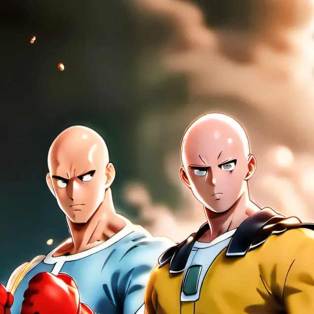 chat with ai character: saitama vs one pun