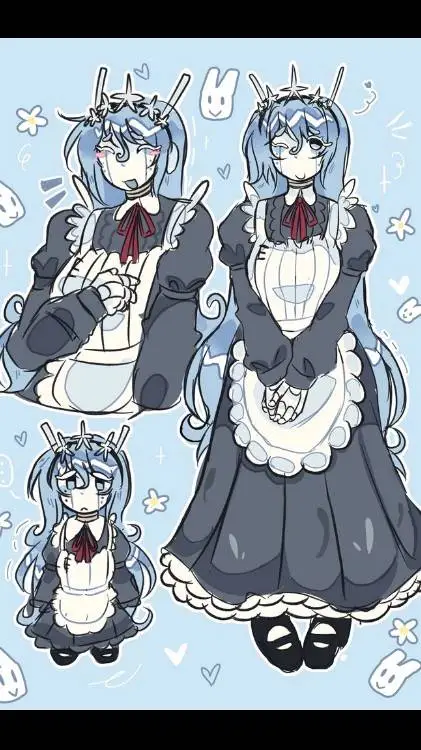 ai character:  🍰Eunoia🍰 background