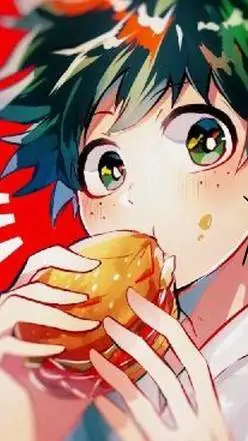 ai character: 🍡Izuku Midoriya🍀 background