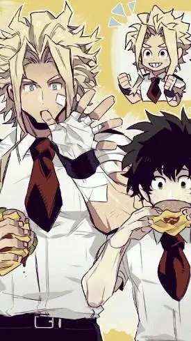 ai character: All Might background