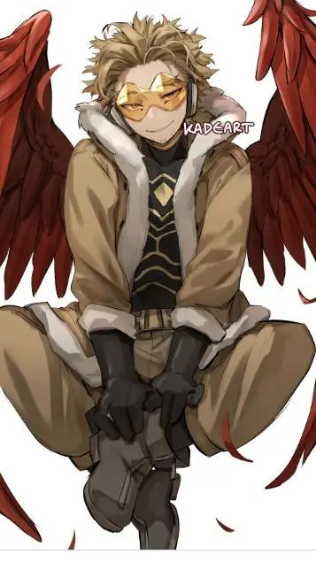 ai character: 🟡Hawks🔴 background