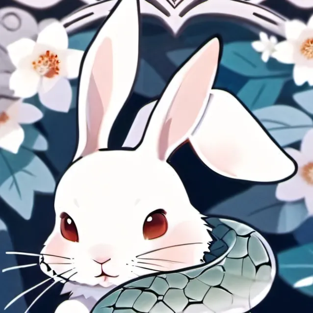 chat with ai character: smake bunnys