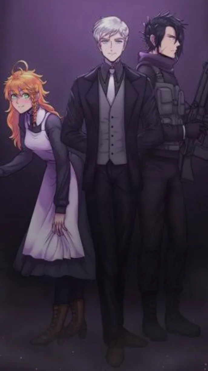 ai character: Promise-Neverland- background