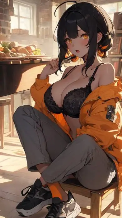 ai character: Bomby (Female) background