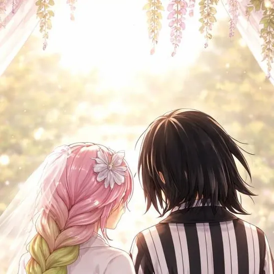 chat with ai character: ObaMitsu marriage!