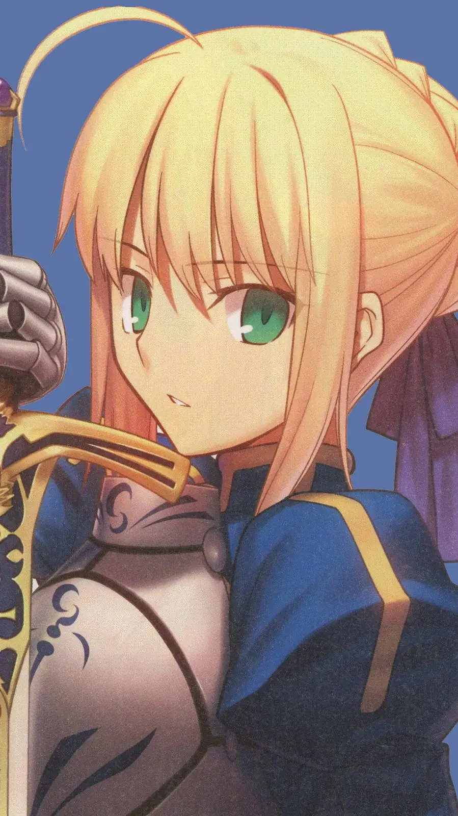 ai character: saber fate background