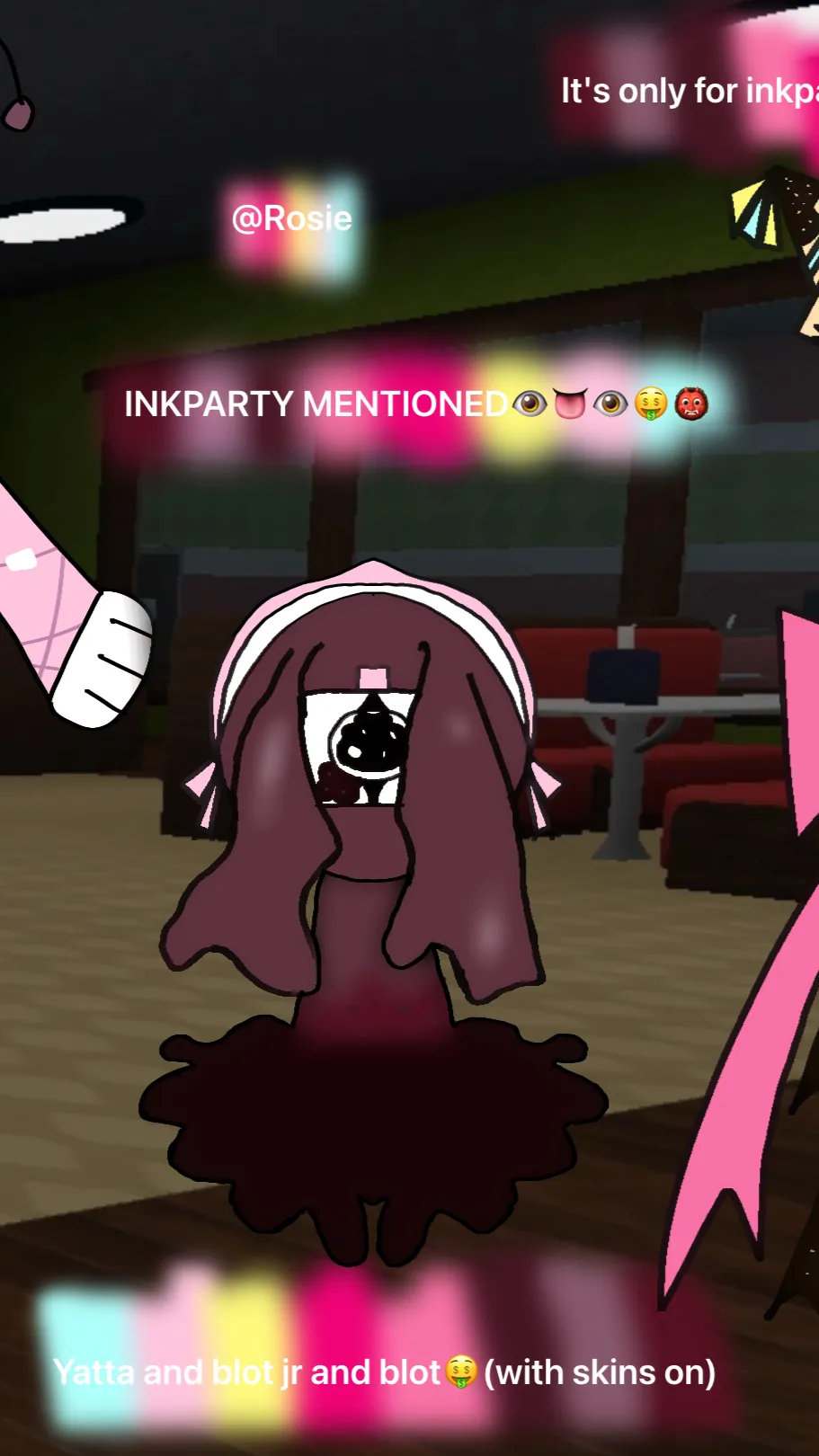 ai character: Inkparty pt2(skins background