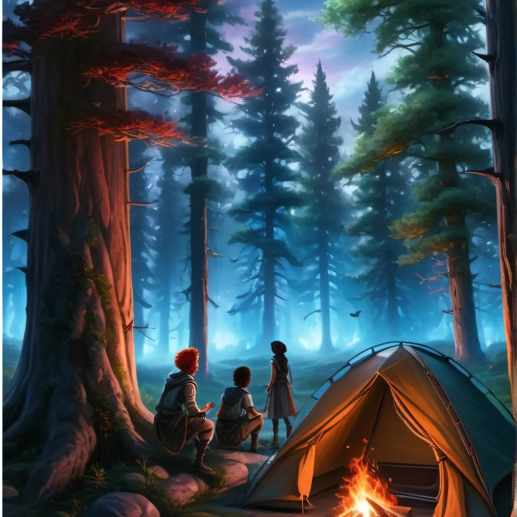 chat with ai character: The werewolf camp