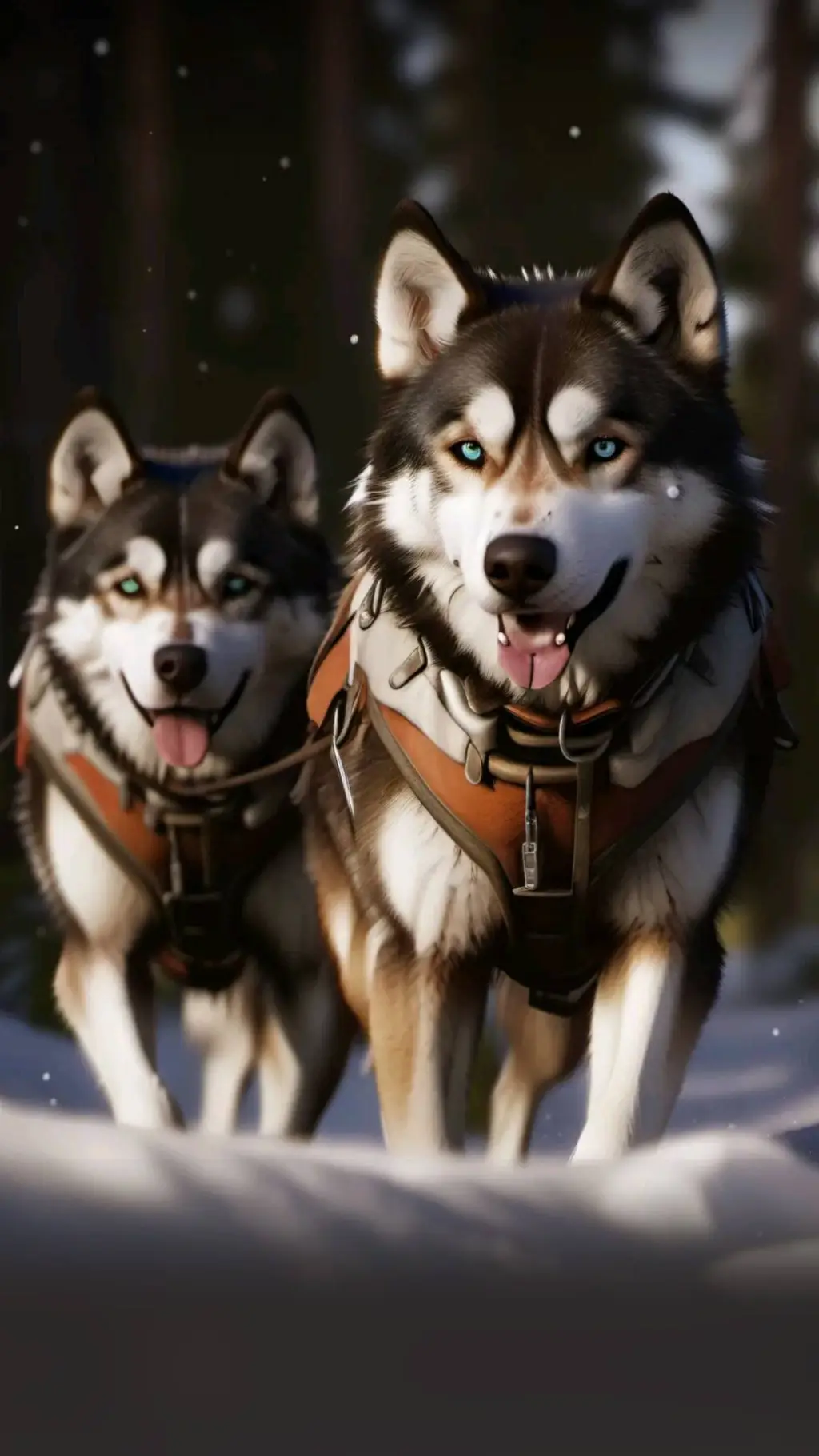 ai character: Sled team background