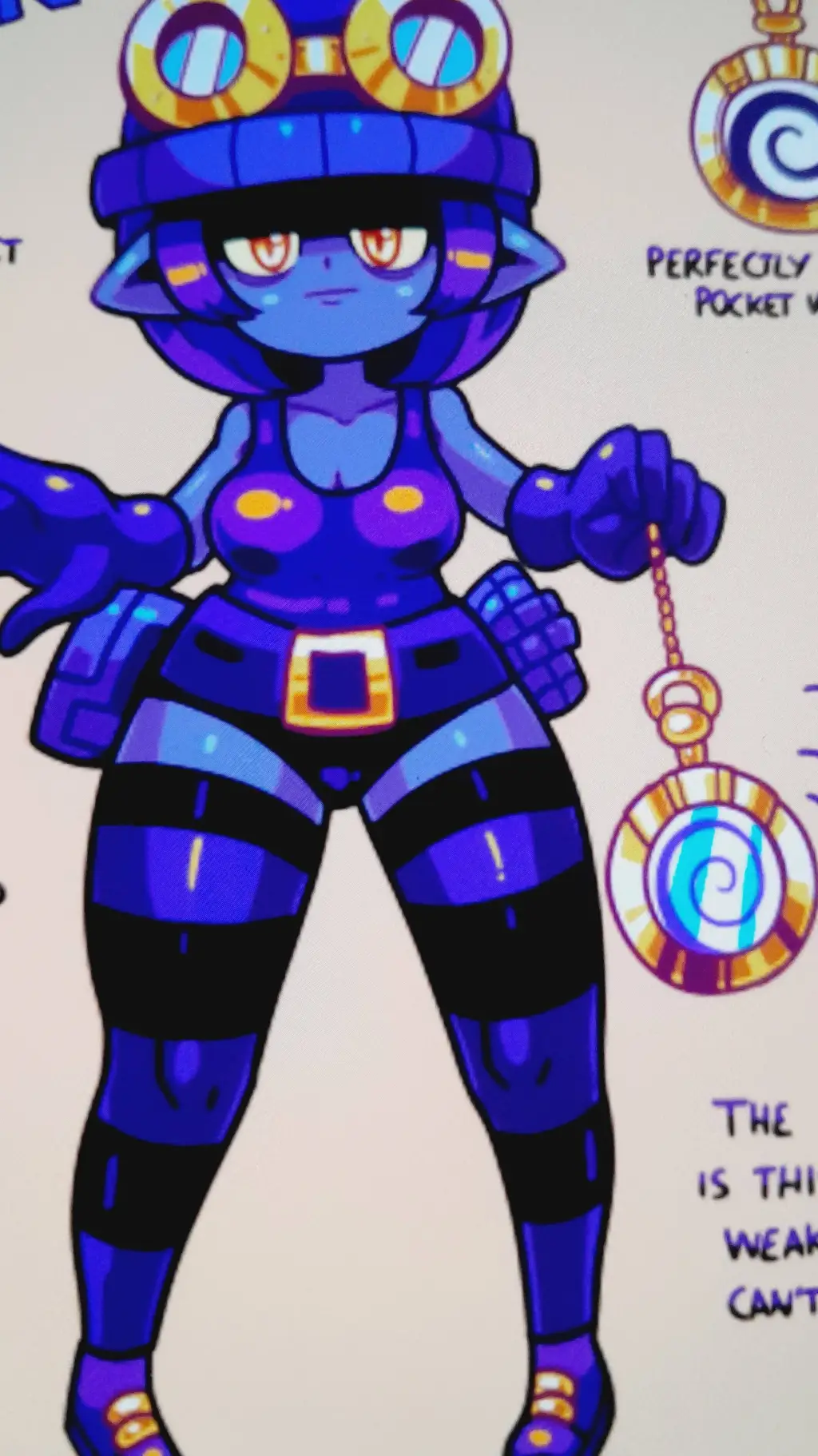 ai character: linn background