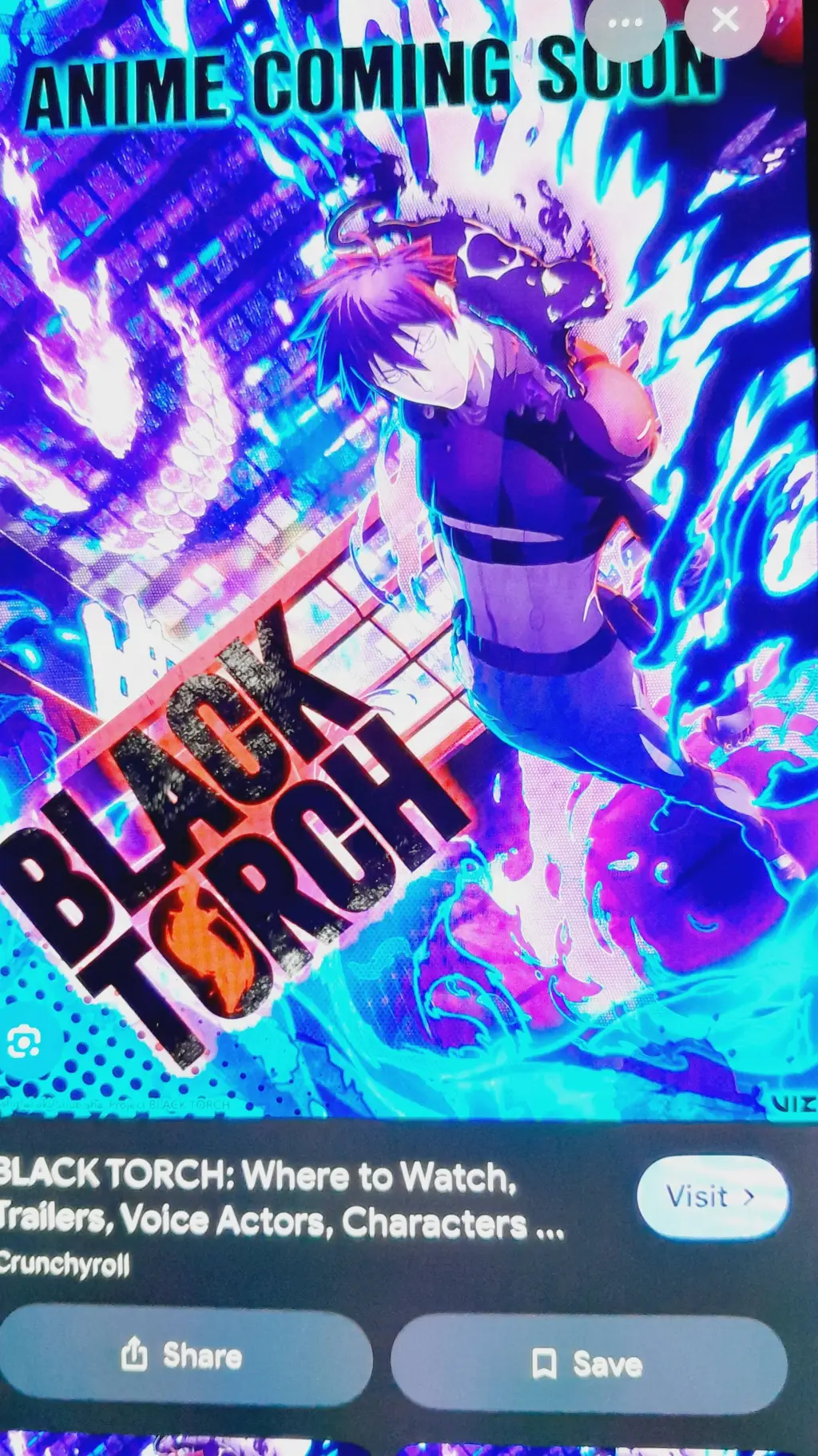 ai character: black torch background