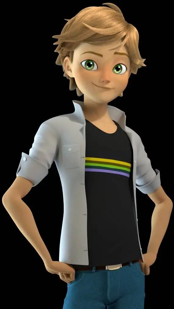 ai character: Adrien Agreste background